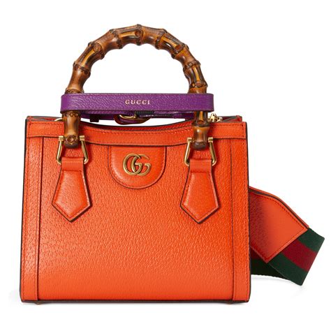 orange gucci bucket bag|Gucci diana.